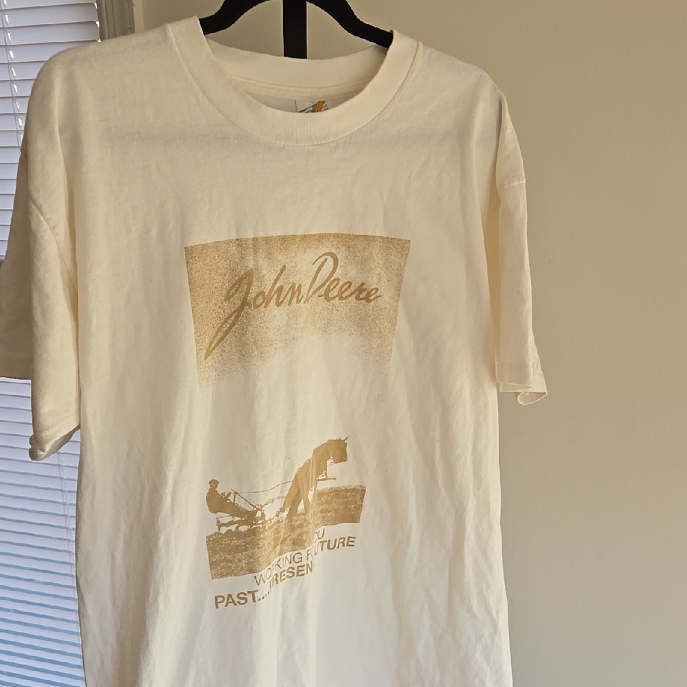 Vintage Single Stitch John Deere Short Sleeve Tee Size: XL